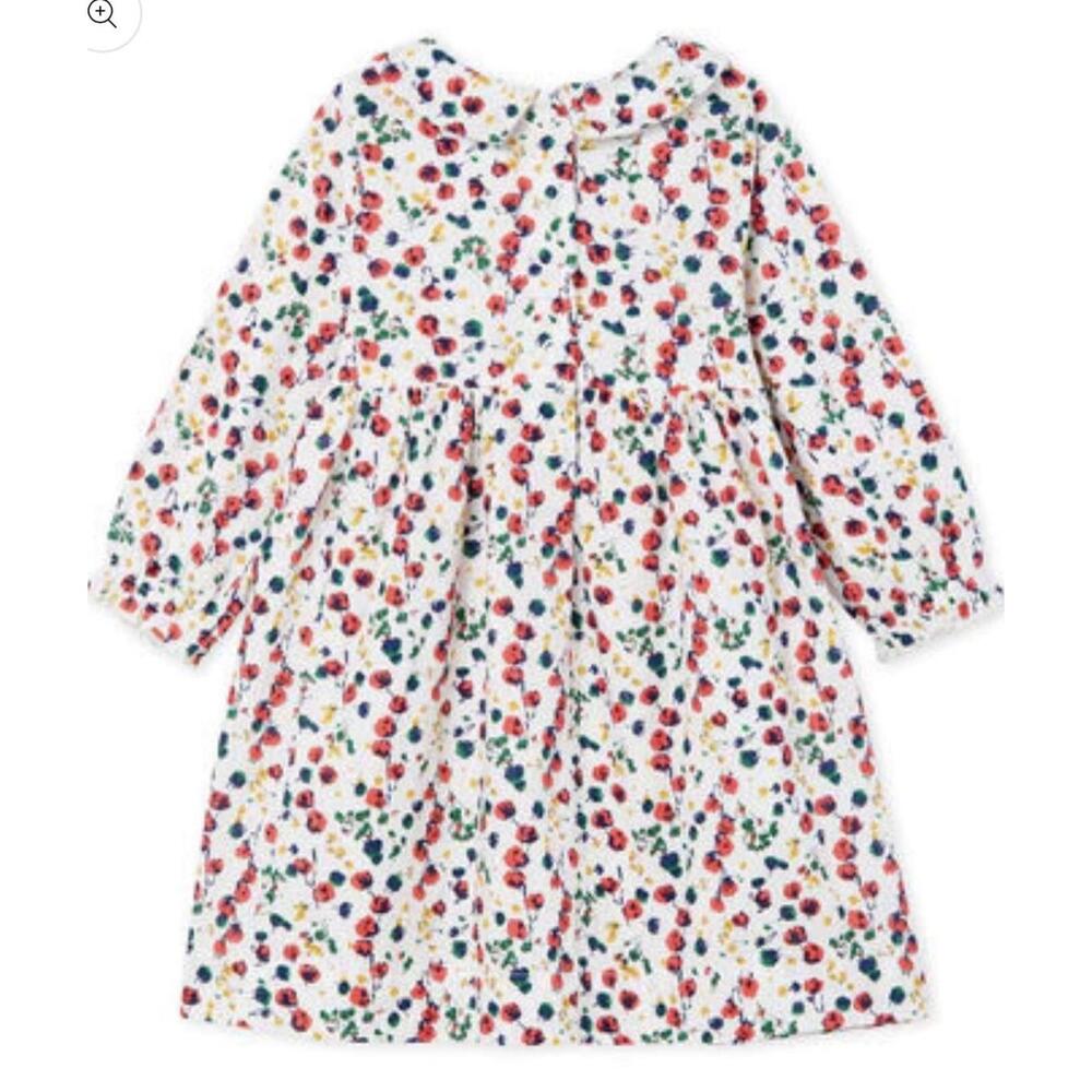 Petit Bateau Baby Girls' Floral Dress Size 36m MSRP $69